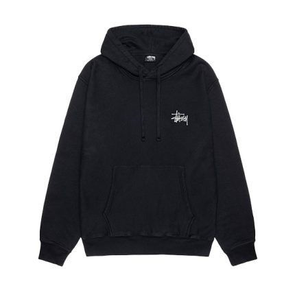 Stussy Basic Hoodie black 2