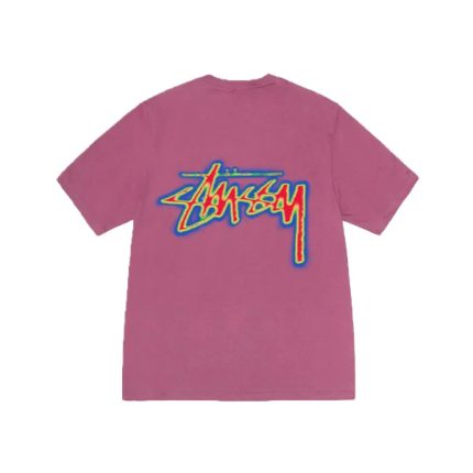 Stussy Thermal Stock Tee berry