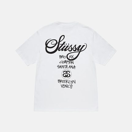 Stussy World Tour Tee White