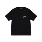 stussy kittens tee black