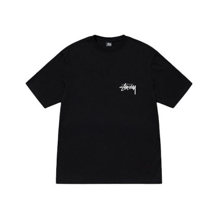 stussy kittens tee black