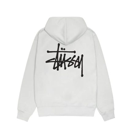 white stussy hoodie